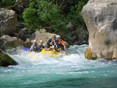 Rafting with Transfers