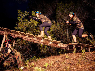 Outdoor Laser Combat