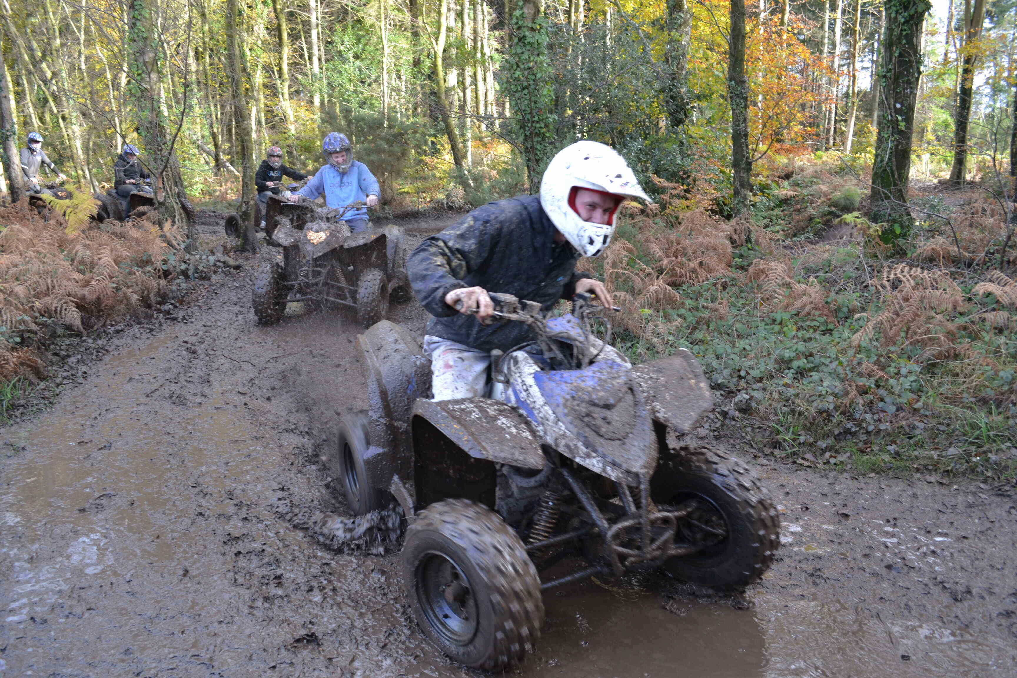 quad-biking