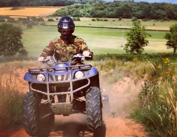 quad-biking